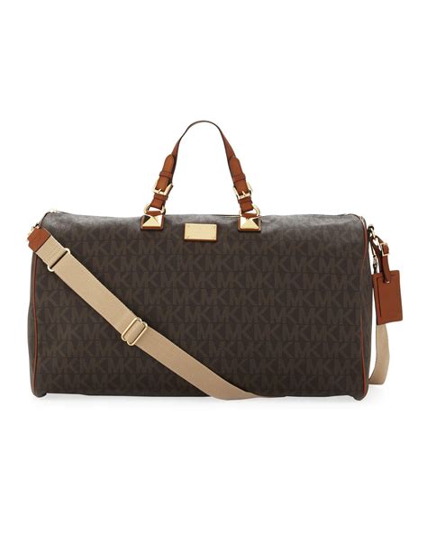 michael kors men's jet set duffle bag|michael kors large suitcase.